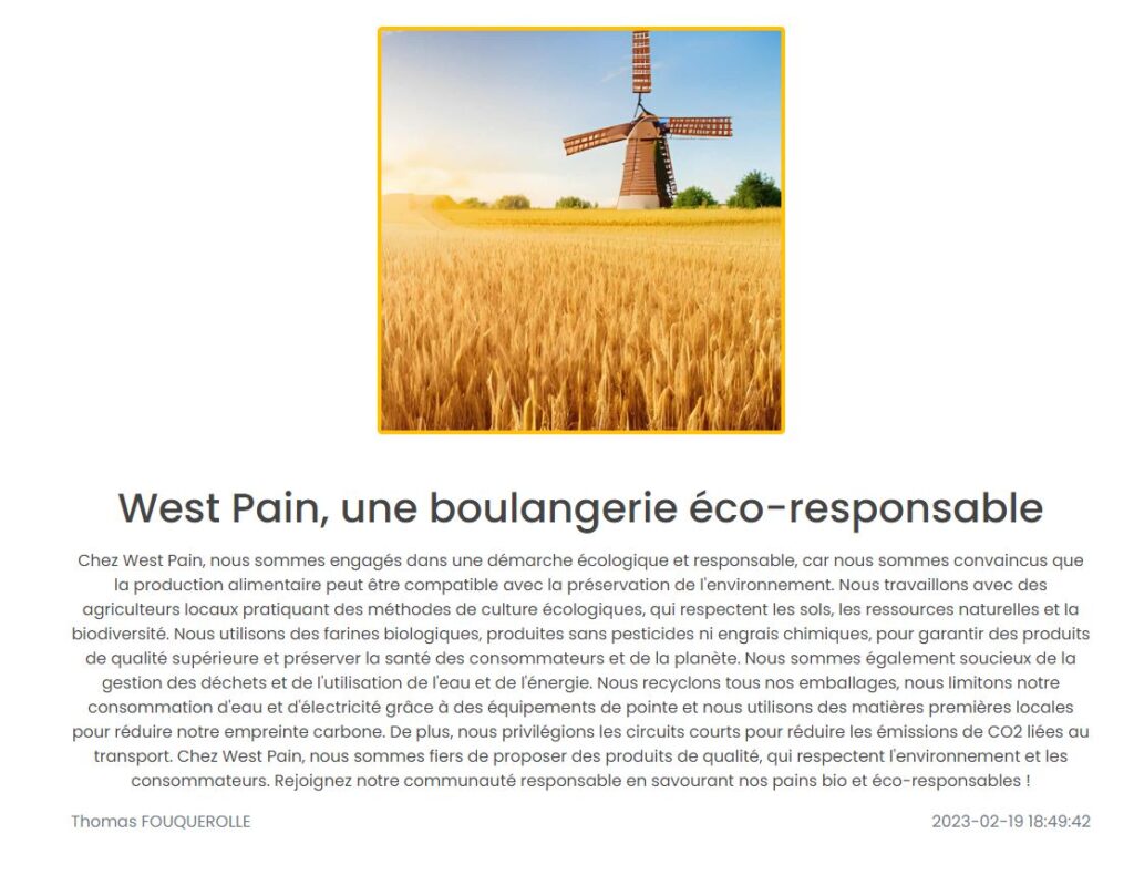 Un article